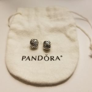 Pandora Bracelet Clips- Set of 2